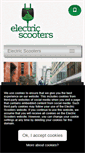 Mobile Screenshot of electric-scooters.be